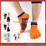 Wholesale Best Quality Custom Compression Sport Split Toe Running Ankle Socks JH59 thumbnail-3