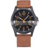 High Quality Canvas Nylon Strip With Calendar Men's Sport Miliatry Watch thumbnail-2