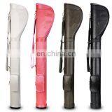 Leather GOLF Club Carrier Case Travel Sunday Bag thumbnail-1