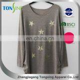 Women's Gilt Star Long Sleeved Bottoming Shirt thumbnail-1
