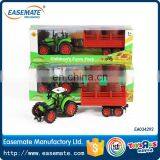 New Design Friction Farm Tractor Toy Children Plastic Car