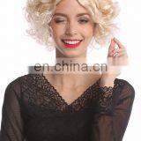 Carnival Hollywood Diva Blond Short Wigs P-W230 thumbnail-5
