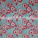 Handmade Pure Cotton Block Printed Fabric Jaipuri Sanganeri Textile From India / Fabric / 100% Cotton Fabric thumbnail-1