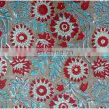 Handmade Pure Cotton Block Printed Fabric Jaipuri Sanganeri Textile From India / Fabric / 100% Cotton Fabric thumbnail-3