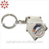 Metal Foldable Shopping Cart Trolley Coin Custom Keyring thumbnail-3