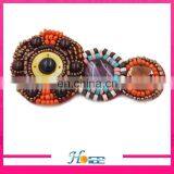 Handmade Lady Sandal Accessories Flip Flop Beads Flower Decoration thumbnail-3