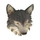 Ho Display Custom Indoor Bar Decoration Wall Mounted Resin Wolf Head Statue thumbnail-3