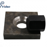 High yield fully screw thread steel bar coupler with Central stop