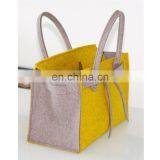 Fashionable Customization Ladies Portable Large Felt Tote Bags thumbnail-6