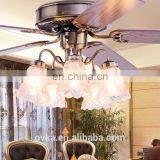 European Restaurant Brand Wood Metal Fan Lights Ceiling Fan Lights Decorated Living Room Study thumbnail-4