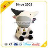 Gifts for Kids Pvc Material Cow Shape Pink Personalized Desk Table Pen Holder thumbnail-2