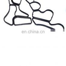 2Pcs Engine Oil Filter Housing+Timing Case Gasket Set For Mercedes 2721840280 thumbnail-4