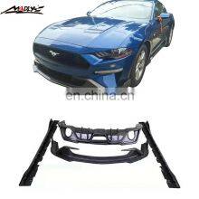 High Quality Body Kits for 2019 Mustang Front Lip Rear Lip Side Skirts Spoilers Carbon Fiber Material Body Kits for Ford Mustang thumbnail-3