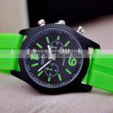 Trendy Fashion Style Silicone Men Wristwatch thumbnail-1