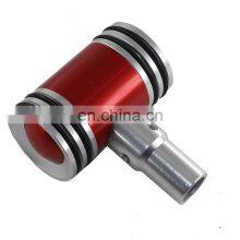 Automatic Gear Shift Knob Universal Car Shifter Lever Aircraft Joystick T-Handle Hammer Handle Glossy Aluminum Alloy thumbnail-3