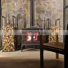 Indoor Decor Flame Decorative Mirror Bio Pellet Wood Burning Inserts Villa Heating Fireplace thumbnail-2