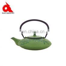 0.6L 0.8L Mini Teapot Set Strainer Cauldron Tetsubin Japanese Enamel Chinese Antique Cast Iron Teapot thumbnail-5