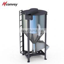 The Fine Quality Stainless Steel Primary Color Vertical Batch Rotating Feed 50kg Mixer Pellets Plastic Granules Material thumbnail-2