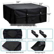 Universal Vehicle Folding Waterproof Roof Top Rack Luggage Cargo Plastic Bag thumbnail-2