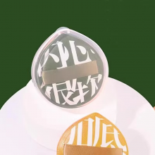 Very Soft Water Drop Air Cushion Powder Puff Dual-Use Non-Absorbent Makeup Puff Thick 3mm Marshmallow Puff Sponge thumbnail-2