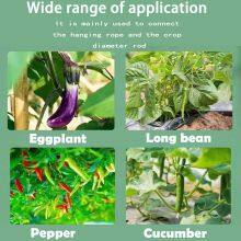 Plastic Plant Bender - Tomato Cucumber Peppers Plant Support Fruit Stalk Clip for Reinforcing Reusable thumbnail-3