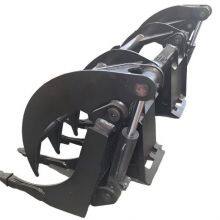 Skid Steer Rake Grapple, Multi-Functional Root & Debris Rake Grapple thumbnail-4
