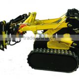 23HP tracked loader with multipurpose bucket
