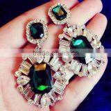 China Jewelry Wholesale Gemstone Earring 925 Sterling Silver Luxury Jewelry thumbnail-2