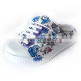 2015 Kids Cheap EVA Shoes Clogs With Water Transfer Printing