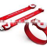 Special Gift, Soft PVC/silicone Wristband/bracelet USB Flash Drive, Memory Stick