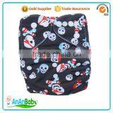 AnAnBaby Pocket Cloth Diaper Double Row Snaps Diapers thumbnail-6