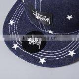 Hot Popular Star Printed Applique Sewed Man Women Flat Snapback Custom thumbnail-5
