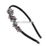 Classical Mexican Butterfly Orchid Flower Crystal Rhinestone Headband Hair Band ,Hair Clasp thumbnail-4