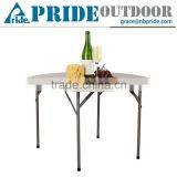 Plastic Folding Wholesale Plastic Round Portable Outdoor Camping Picnic Banquet Table Quality Choice thumbnail-1