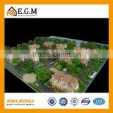 Miniature Architectural Model With Beach,landscape,housing,lighting