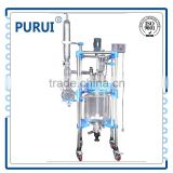 laboratory mini jacketed glass reactor 20L price