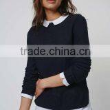 2016 Women Striped Hybrid Jumper HSS3035 thumbnail-2