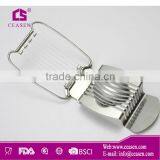 Silvery Stainless Steel Egg Slicer