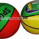 Professional Customized Photo Rubber Basketball in China