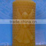 PILLAR BEESWAX CANDLES