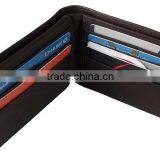 Simple Design High Quality Black Genuine Leather Mens Rfid Wallet Quality Choice thumbnail-3