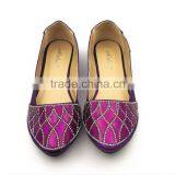 2016 Latest Shining Diamond Women Flat Shoes in Stock thumbnail-4