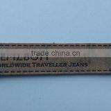 Custom Good Quality Leather Embossing Patch for Clothing thumbnail-1