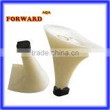 Elegent Stable White Plastic Women Shoe Heel