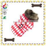 Louis Checkerboard Rain Hat Dog Coat thumbnail-5
