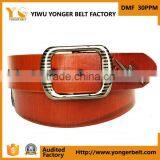 Cool Lightning Design Stud Center Bar Buckle Black Cowgirl Studded Belt