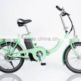 20inch Electric Folding Bike Side Out Battery
