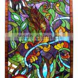 P-4 Tiffany Style Stained Glass Panel Tiffany Windows Wholesale Tiffany Fireplace China
