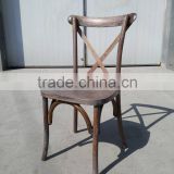 Boutique Event Wooden Cross back Chair