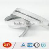 OEM Special Design Shiny Gold and Silver Plastic Zipper thumbnail-3